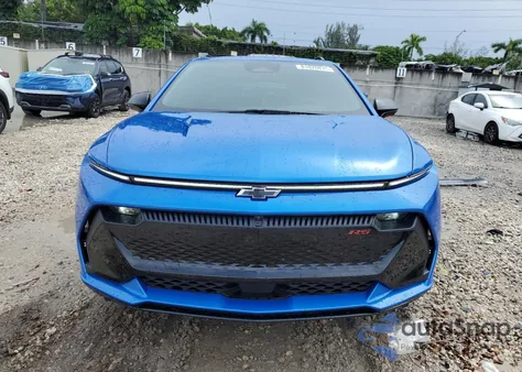 2025 Chevrolet Equinox Rs из США, поврежденный, VIN 3GN7DSRP5SS121589